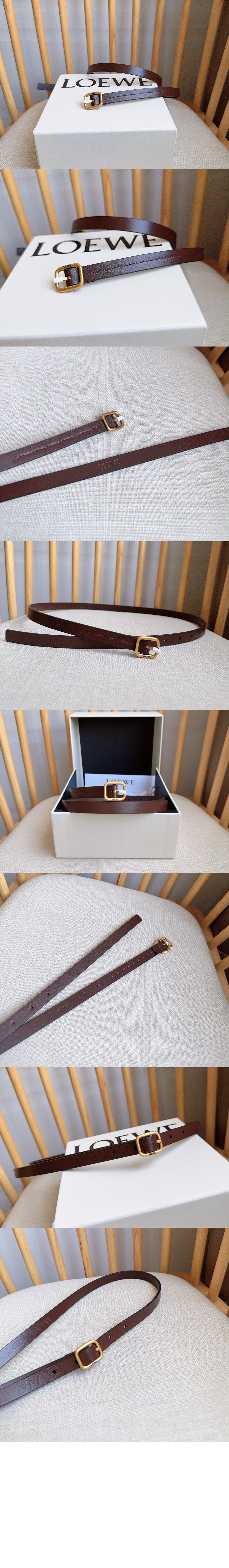 미러급레플리카사이트 | 명품레플리카 전문 쇼핑몰  | 퍼스트원 - 로고 디테일 버클 카프스킨 벨트 > 로에베