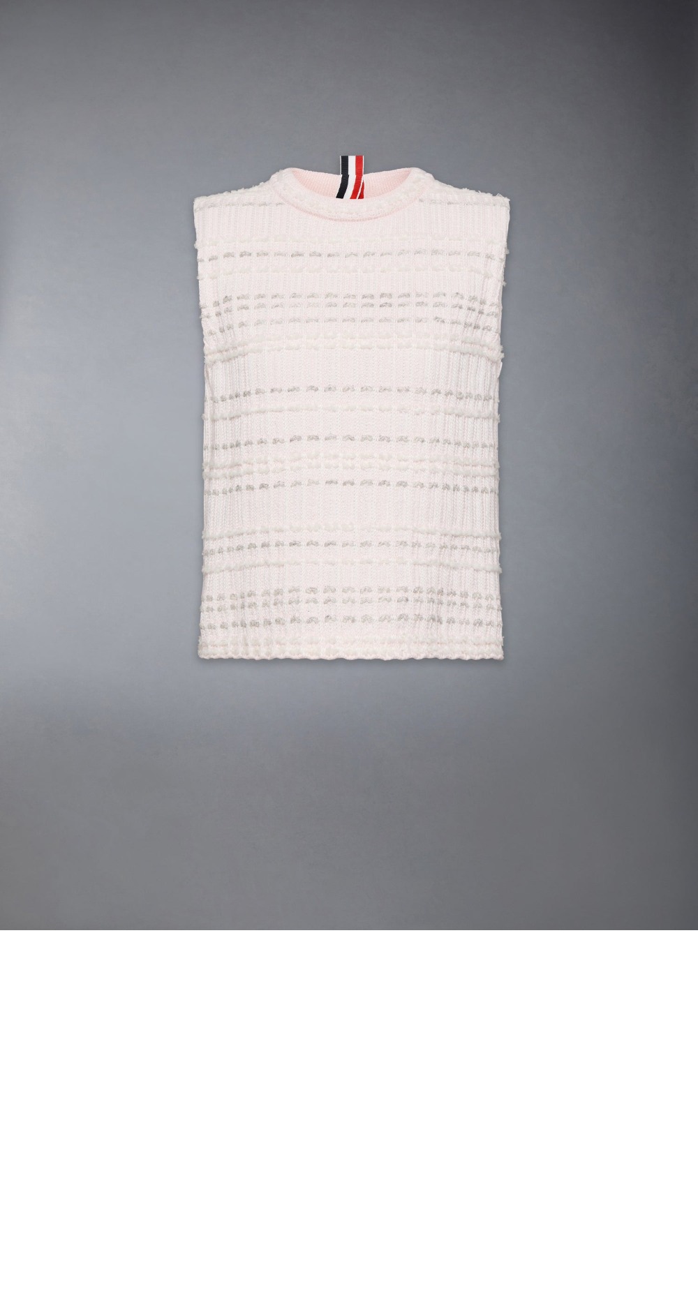 미러급레플리카사이트 | 명품레플리카 전문 쇼핑몰  | 퍼스트원 - 시어서커 니트 트위드 자카드 쉘 탑 &gt; 톰브라운