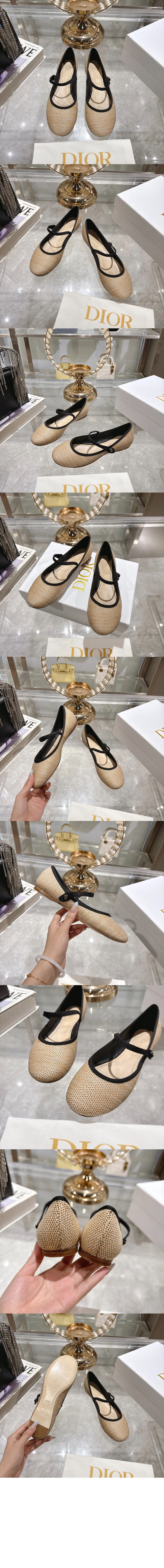 미러급레플리카사이트 | 명품레플리카 전문 쇼핑몰  | 퍼스트원 - Lovely-D 발레 플랫 KCF02 &gt; 디올