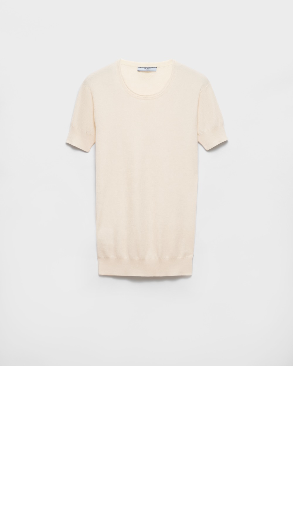 미러급레플리카사이트 | 명품레플리카 전문 쇼핑몰  | 퍼스트원 - 실크와 코튼 크루넥 스웨터 &gt; 프라다