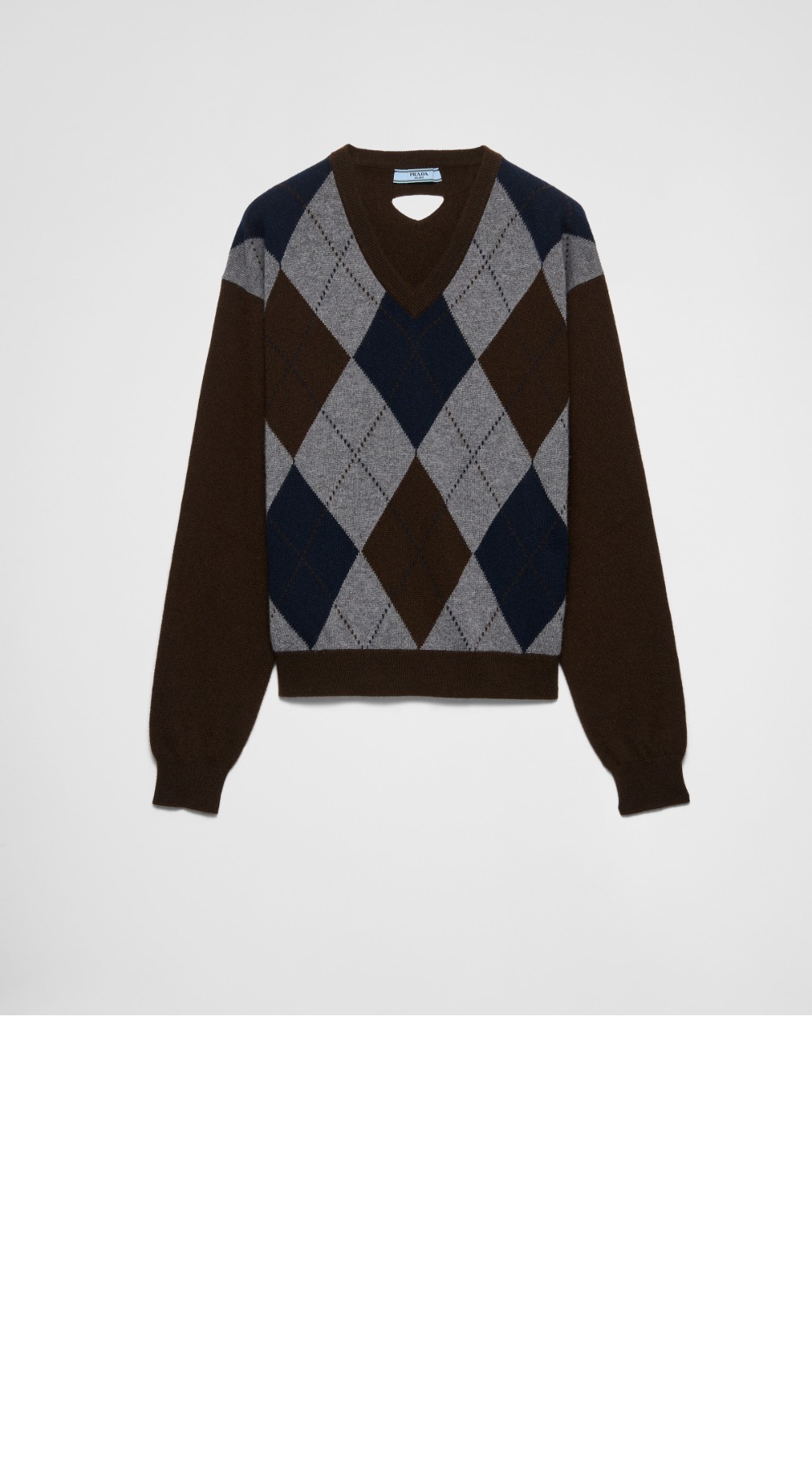 미러급레플리카사이트 | 명품레플리카 전문 쇼핑몰  | 퍼스트원 - 브이넥 캐시미어 스웨터 &gt; 프라다