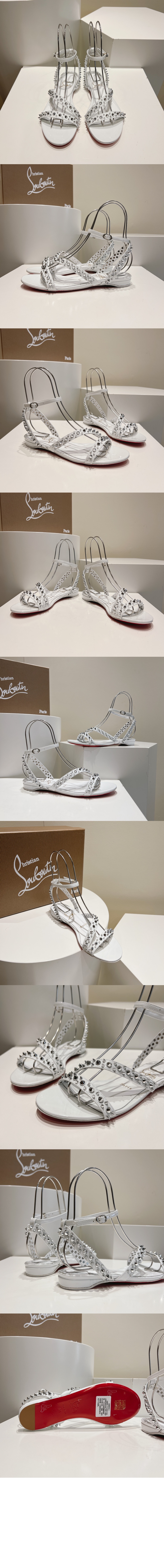 미러급레플리카사이트 | 명품레플리카 전문 쇼핑몰  | 퍼스트원 - 스터드 플랫 샌들 3220806 &gt; 루부탱