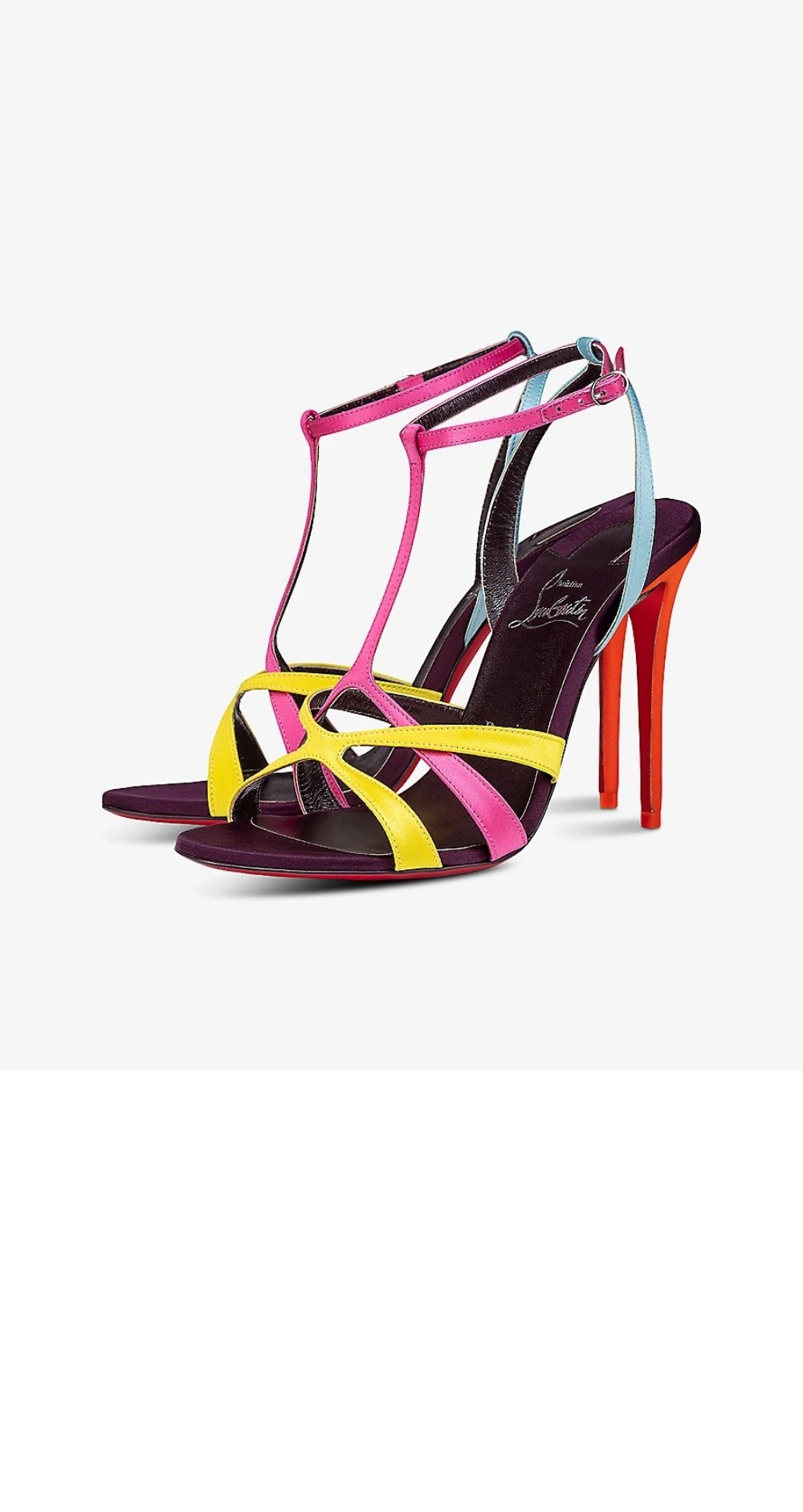 미러급레플리카사이트 | 명품레플리카 전문 쇼핑몰  | 퍼스트원 - 실크 힐 샌들 1240553 &gt; 루부탱