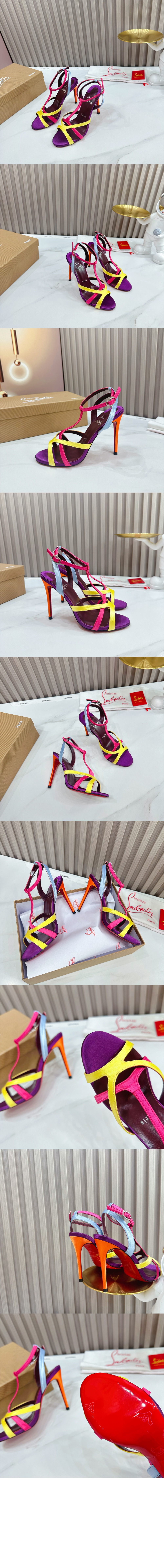 미러급레플리카사이트 | 명품레플리카 전문 쇼핑몰  | 퍼스트원 - 실크 힐 샌들 1240553 &gt; 루부탱