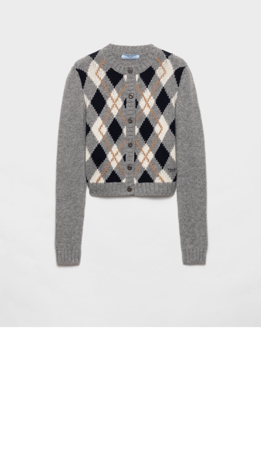 미러급레플리카사이트 | 명품레플리카 전문 쇼핑몰  | 퍼스트원 - 아가일 니트 캐시미어 가디건 &gt; 프라다