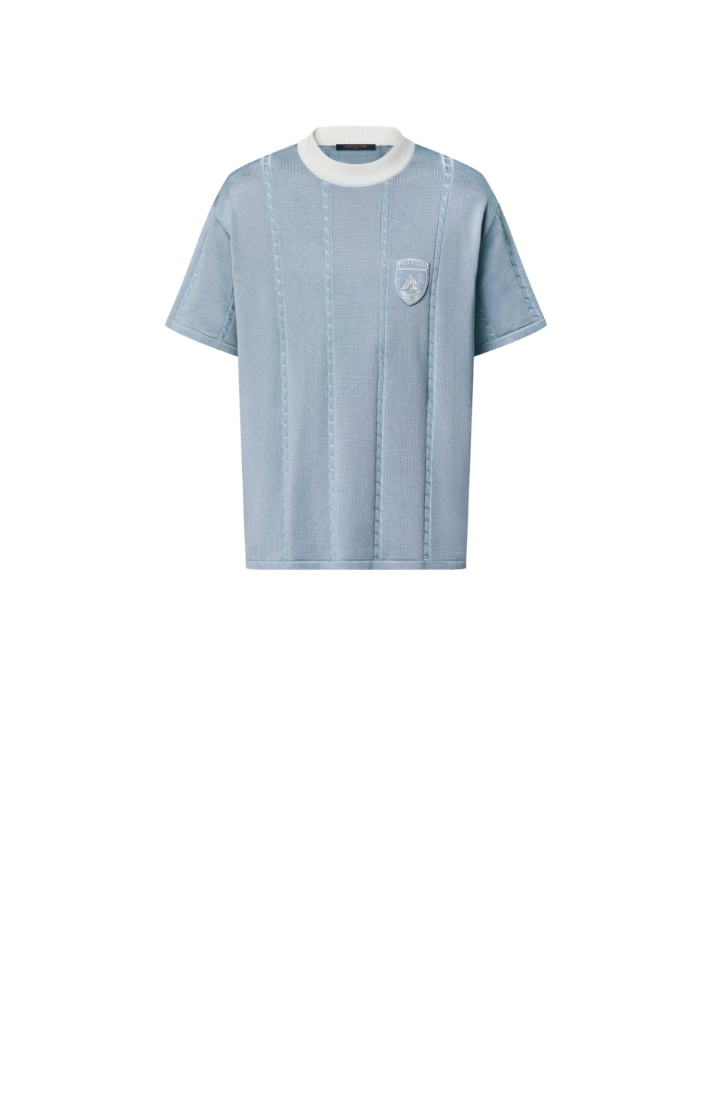 미러급레플리카사이트 | 명품레플리카 전문 쇼핑몰  | 퍼스트원 - 실크 코튼 반팔 크루넥 &gt; 루이비통