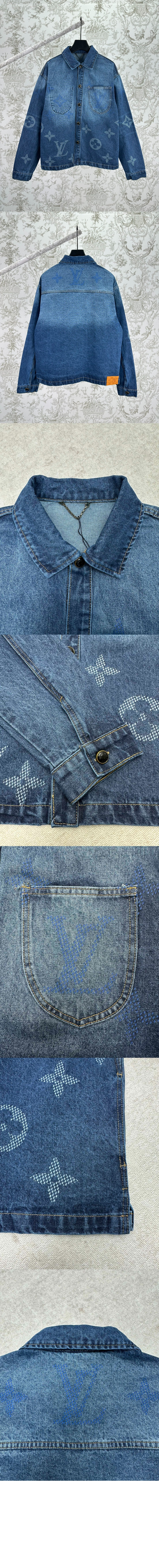 미러급레플리카사이트 | 명품레플리카 전문 쇼핑몰  | 퍼스트원 - 모노그램 데님 워크웨어 오버셔츠 &gt; 루이비통