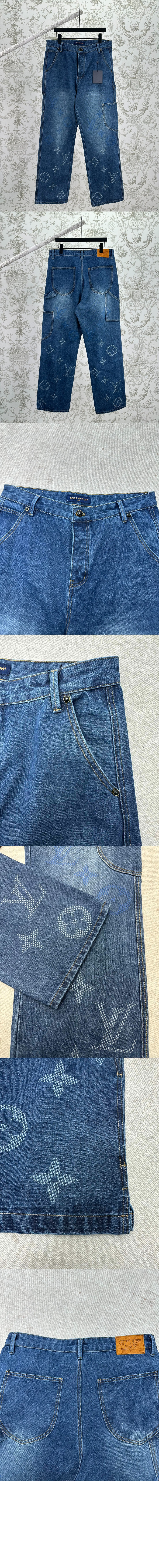 미러급레플리카사이트 | 명품레플리카 전문 쇼핑몰  | 퍼스트원 - 모노그램 데님 워크웨어 팬츠 &gt; 루이비통