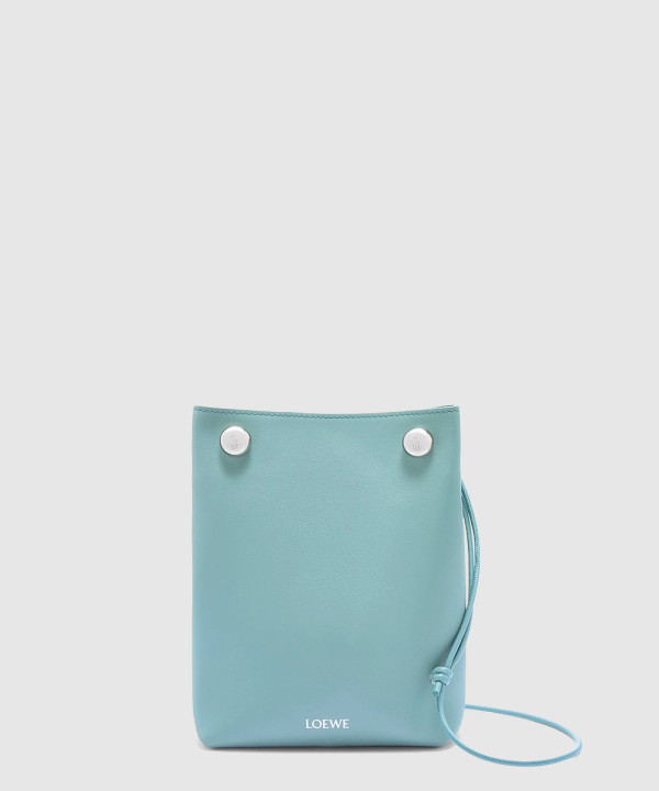 페블 파우치 스무스 카프스킨