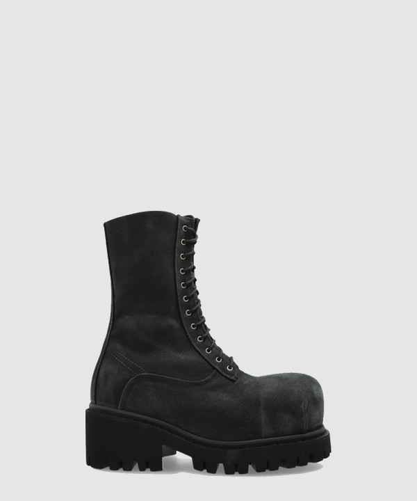 스톰퍼 캔버스 레이스업 부츠 805889