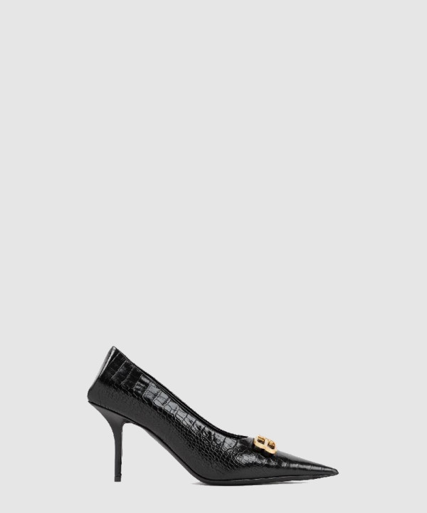 크로커 이펙트 레더 펌프스힐 734238