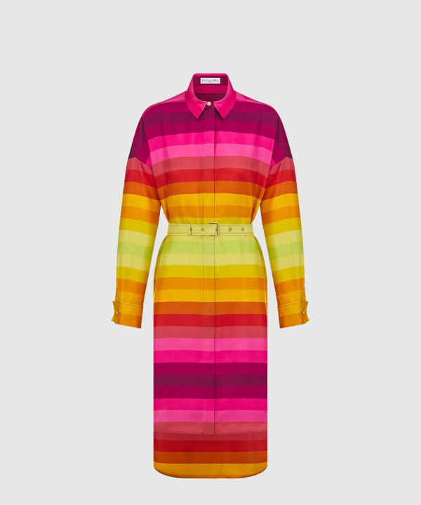 벨트 셔츠 드레스