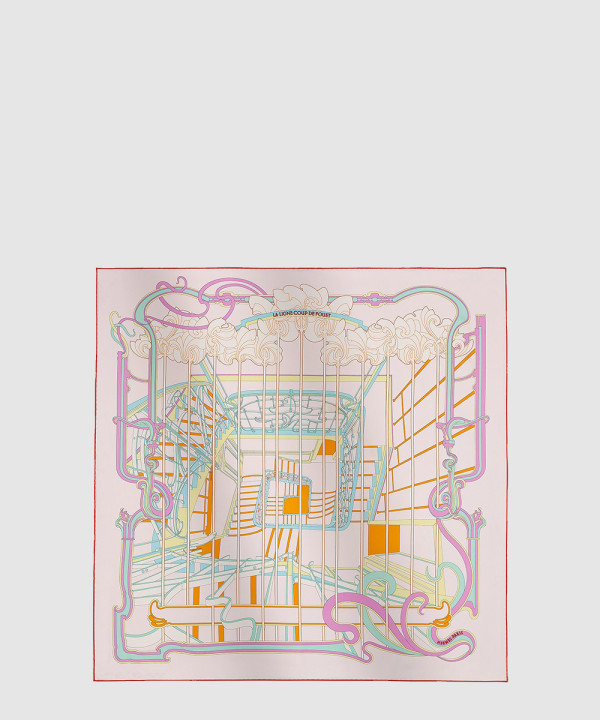 La Ligne Coup de Fouet 스카프 90