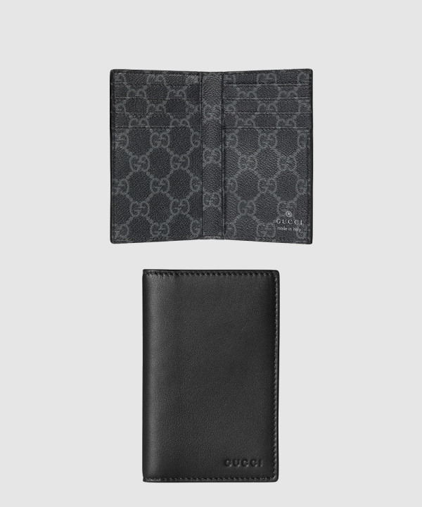 GG 엠블럼 바이폴드 엠보스 카드 케이스 818953