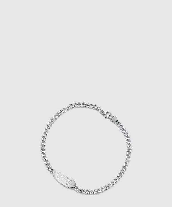 타원형 태그 브레이슬릿