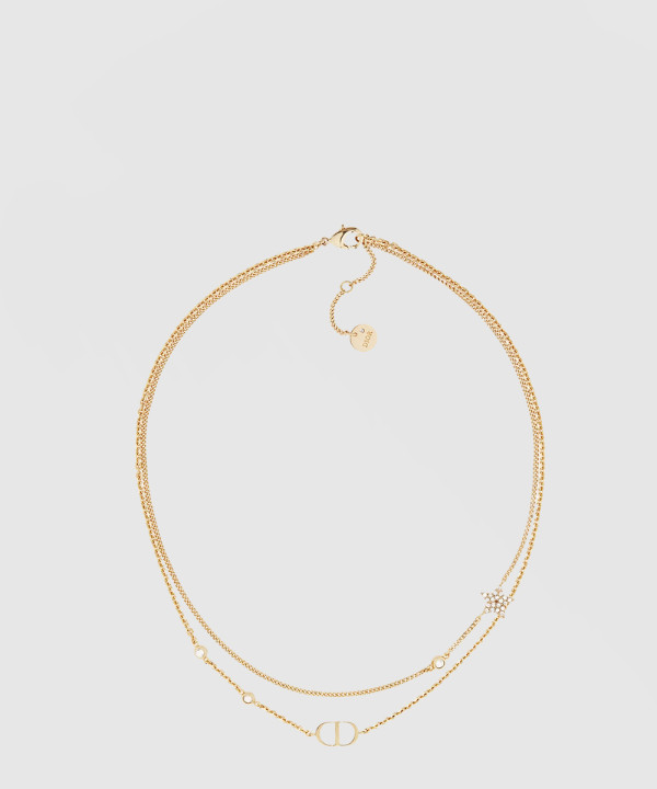 Petit CD 더블 목걸이 N1155