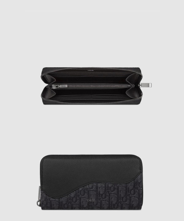 Saddle 지퍼 장지갑 2ADBC