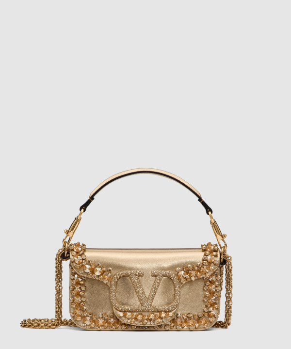 Locò 크리스털 장식 숄더백
