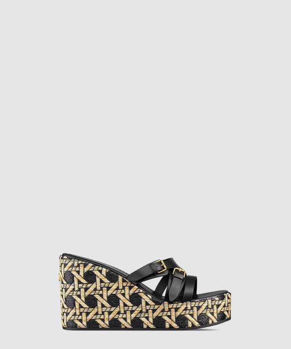 L Amazone Dior 웨지힐 뮬 KCO26