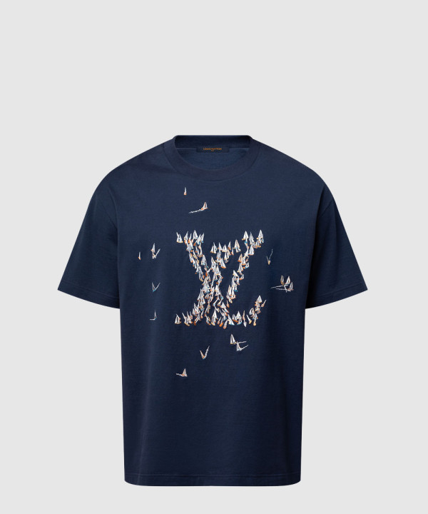 엠브로이더드 코튼 티셔츠