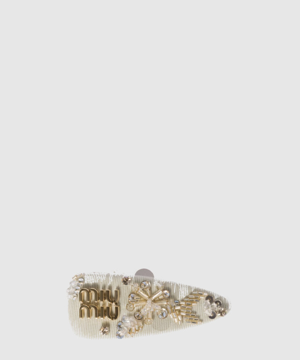 자수 개버딘 헤어 5IF092