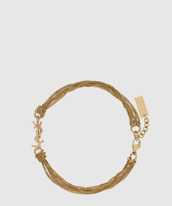 메탈 소재의 CASSANDRE 태슬 브레이슬릿 804330