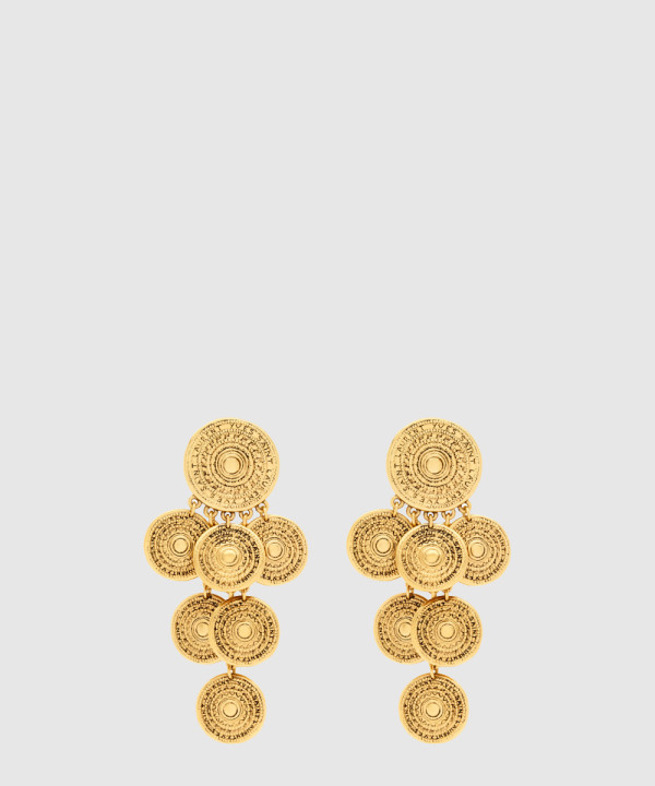 메탈 참 이어링 820145