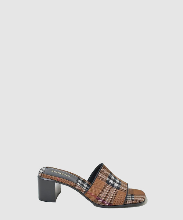 모티프 로고 뮬 샌들 76774592