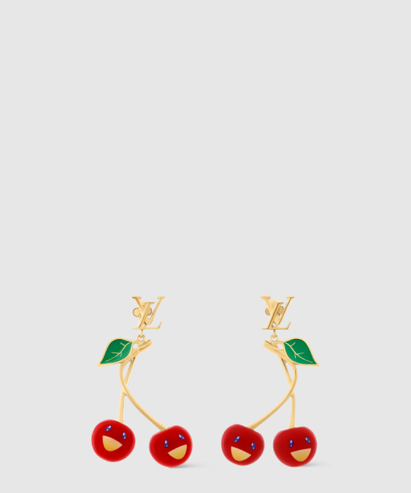 LV x TM Cerise 귀걸이  M02808
