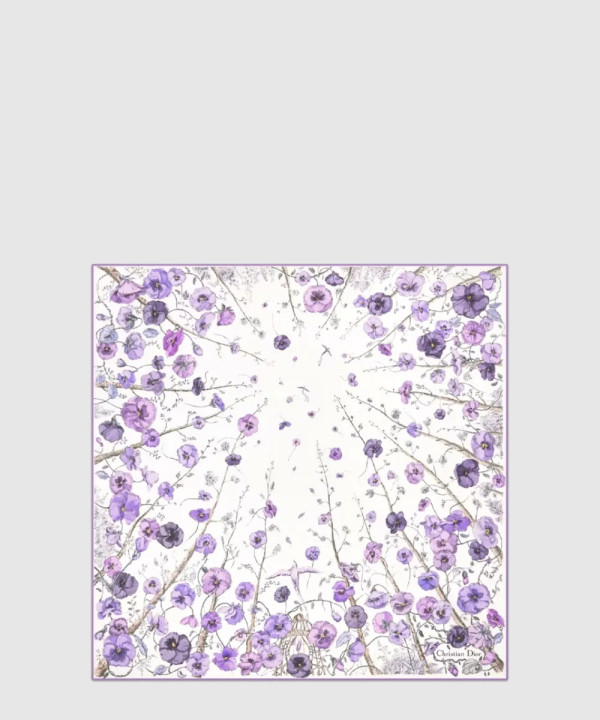 식물 화훼 70 스퀘어 스카프  42FLE