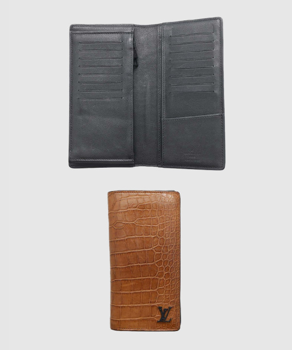 악어 가죽 장지갑 M81830
