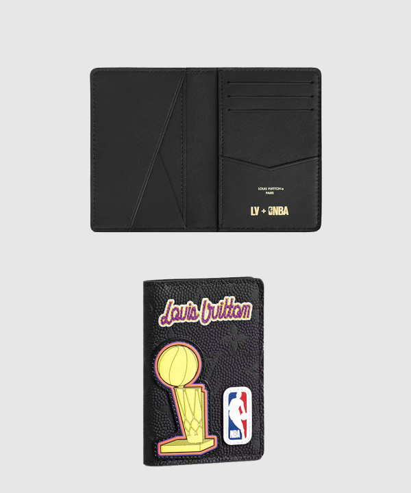 LV x NBA 히어로 재킷 가죽 포켓 오가나이저 M80615