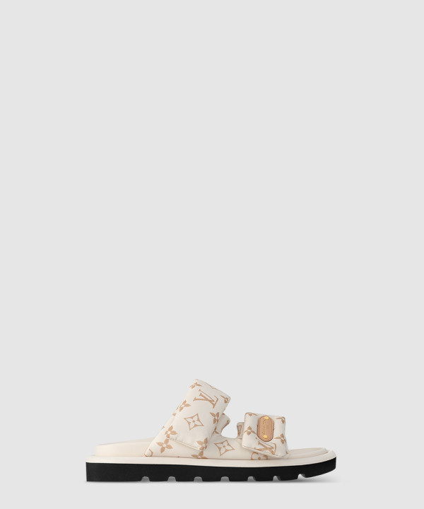 풀 필로우 플랫 컴포트 뮬 1AHMDT