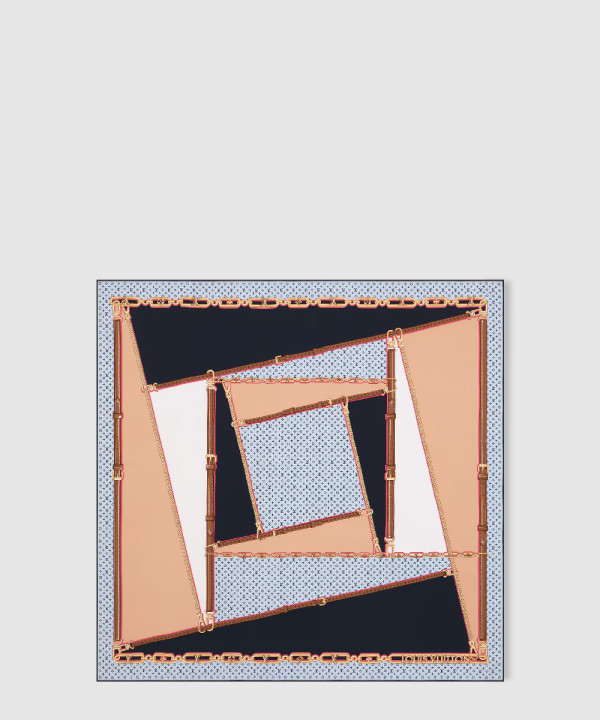 마이 LV 체인 스퀘어 90 M79152