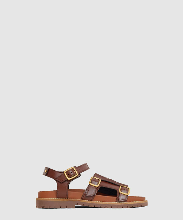 가죽 미노 샌들 359743