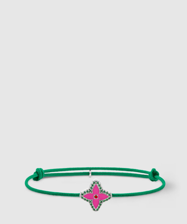 모노그램 플라워 스테시아  팔찌 M02412