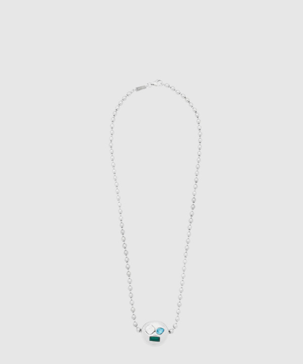 애너그램 페블 목걸이