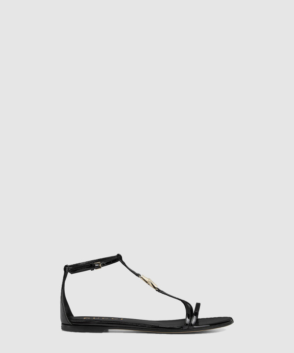 끈 샌들 뱀부 가죽 835737