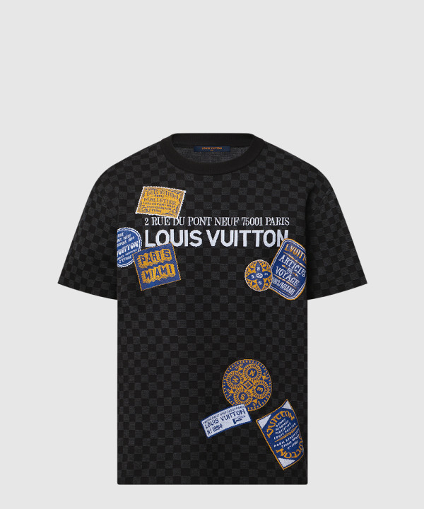 다미에 반팔 시그니처 크루넥