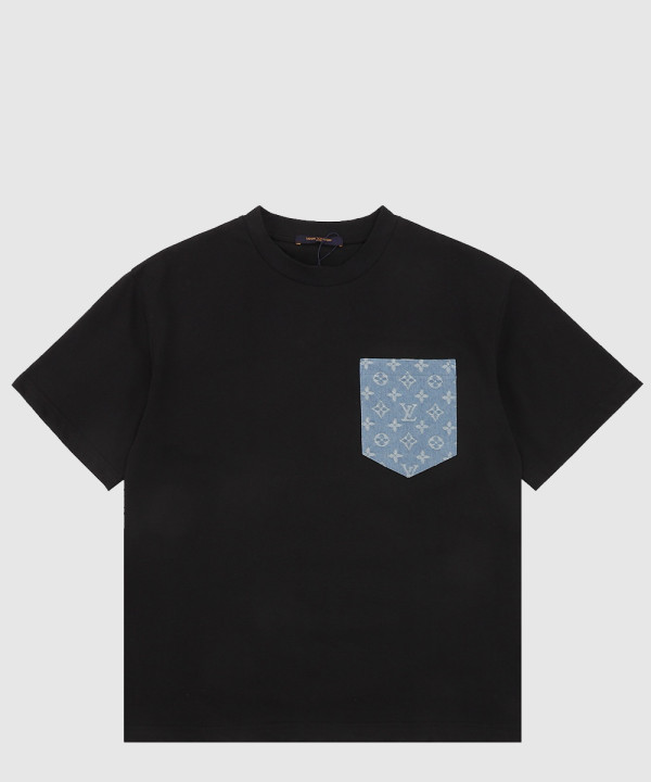 모노그램 포켓 티셔츠