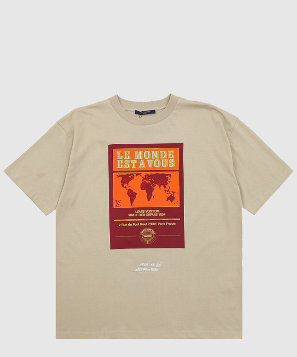 엠벨리시드 그래픽 코튼 티셔츠