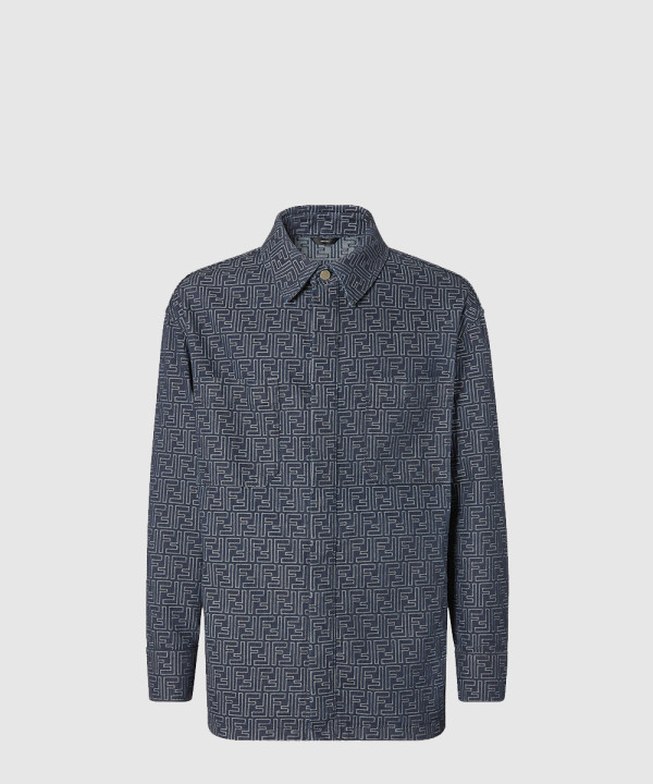 FF 자카드 데님 재