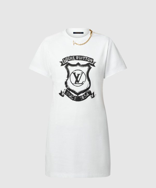 크레스트 티셔츠 드레스