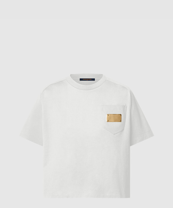 시그니처 포켓 크롭 톱