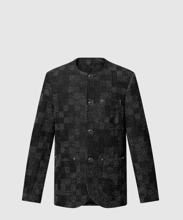 데님 부클레 칼라리스 재킷