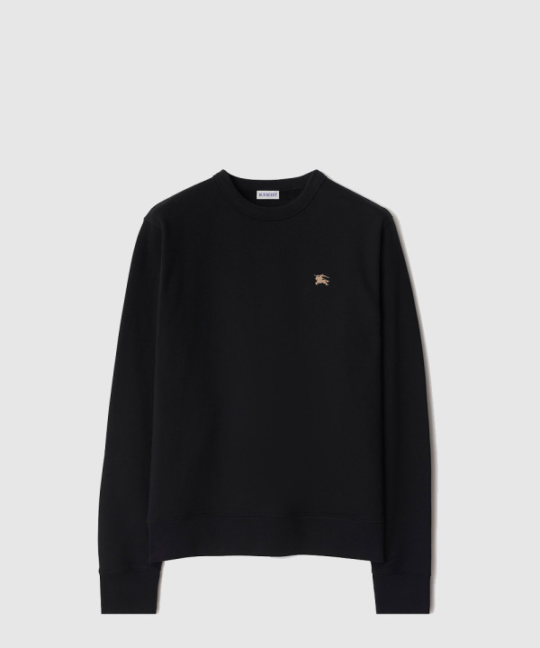 나이트 스탬프 코튼 스웨트셔츠