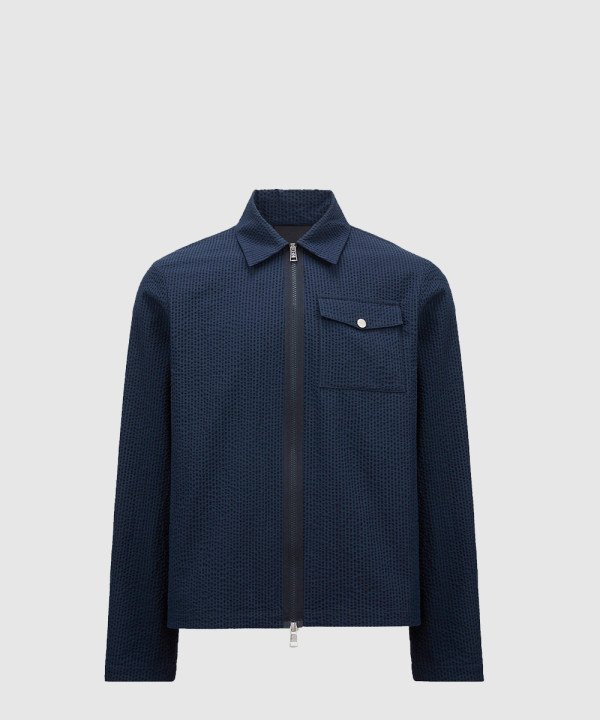 시어서커 셔츠 재킷