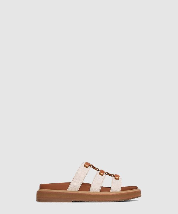 소가죽 슬리퍼 357282