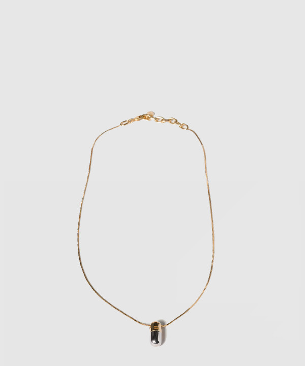 메탈 스틸 목걸이  5IC220