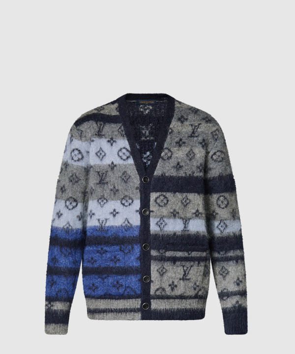 모노그램 모헤어 가디건